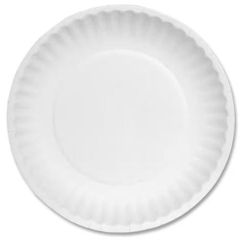 Paper Plate - 9" - Uncoated - 1200/Carton