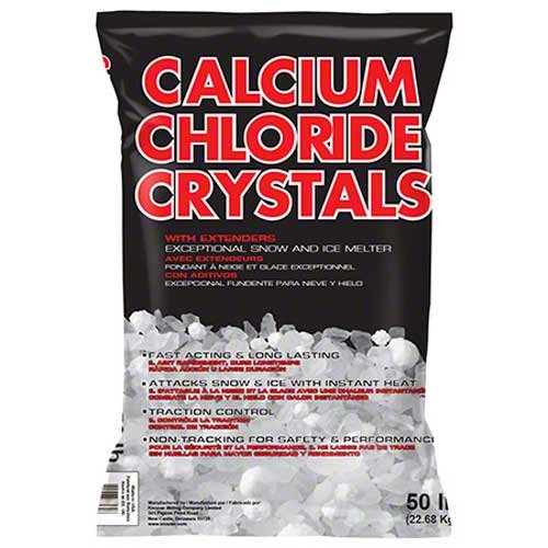Calcium Chloride Ice Melt, 50lb Bag