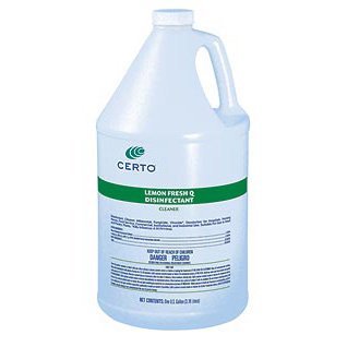 Q Disinfectant Hard Surface Cleaner, Lemon Fresh - 1 Gallon
