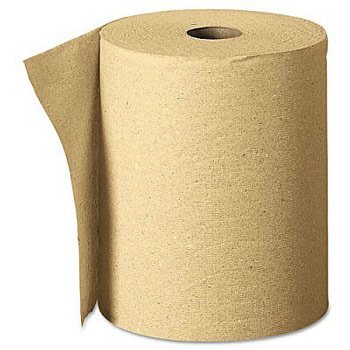 Paper Towel Roll, Brown, 8" x 800', 6 roll/case