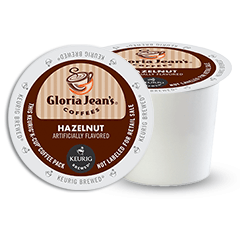 Gloria Jean's K-Cup Packs; Hazelnut - 24/Box