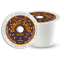 Coffee People K-Cup Packs; The Original Donut Shop™ - Decaf. - Extra Bold - 24/Box