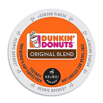 Dunkin' Donuts K-Cup Packs - Original Blend - 22/Box