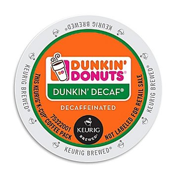 Dunkin' Donuts K-Cup Packs - Decaf - 22/Box