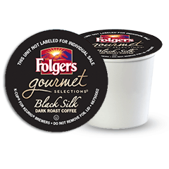 Folgers Gourmet Selections K-Cup Packs; Black Silk - 24/Box
