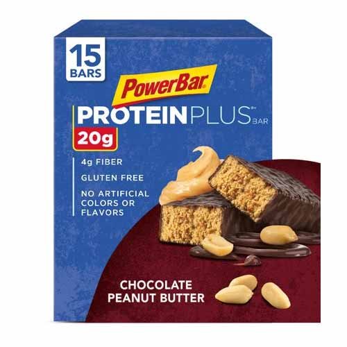 Nestle PowerBar Plus, Chocolate Peanut Butter - 15 / Box