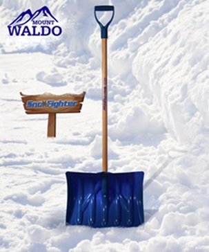 SNOFIGHTER BLUE SHOVEL 6/CASE