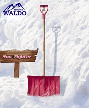 SNOFIGHTER PINK SHOVEL 6/CASE
