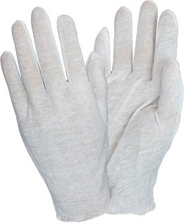 100% Cotton Women's Premium Light Weight Inspection Gloves