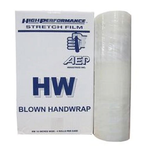 HW1880 Stretch Film, 18" x 1500', 80 gauge, Blown AEP